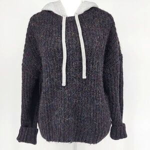 Offline by Aerie V Neck Sweater Hoodie Size Small